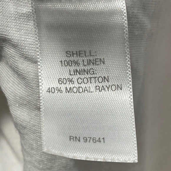 J Jill Love 100% Linen Coral Lotus Sleeveless Multi Striped Maxi Dress Medium - Picture 6 of 8